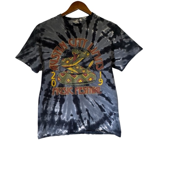 Port and Company Tops - Port & Company Austin City Limits Music Festival Tie-Dye T-Shirt
